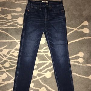 Madewell skinny jeans 26p